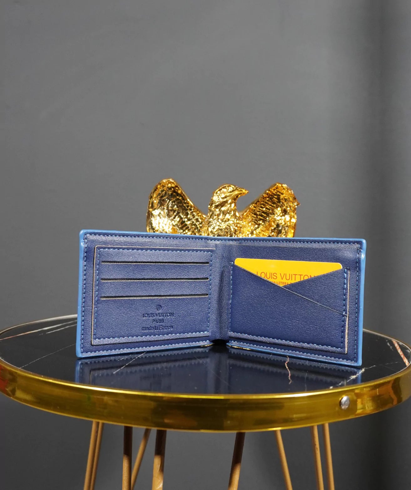 Louis Vuitton Premium Blue Slender Wallet