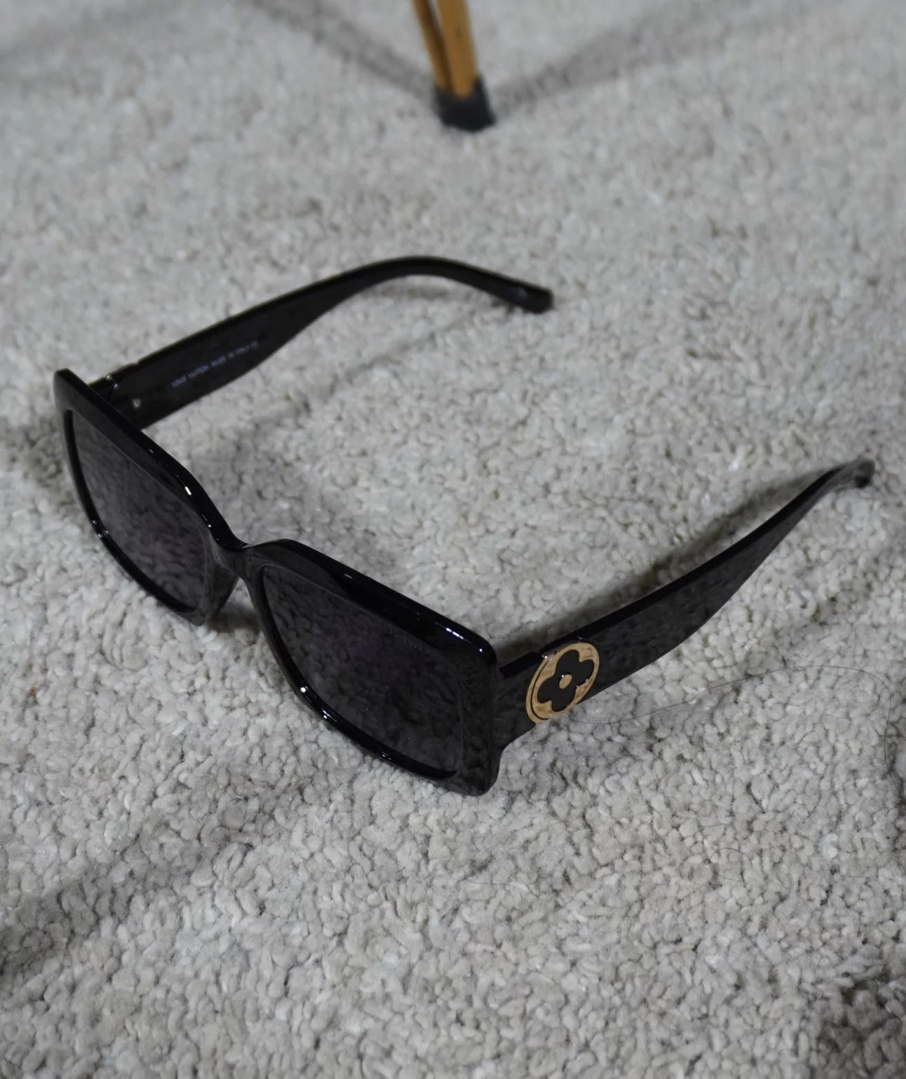 Louis Vuitton Black PM Cat Eye Sunglasses