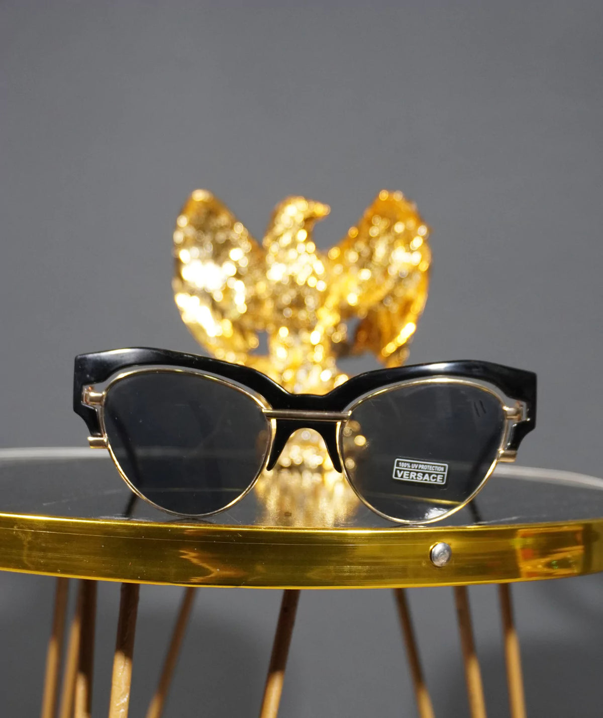 Versace Acetate Cat Eye Sunglasses