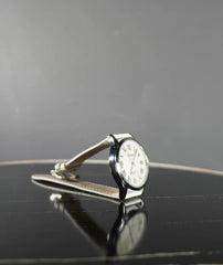 Sleek Silver & White Fashionable Premium Watch