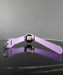 Round Shape Women's Purple Strap Premium Watch