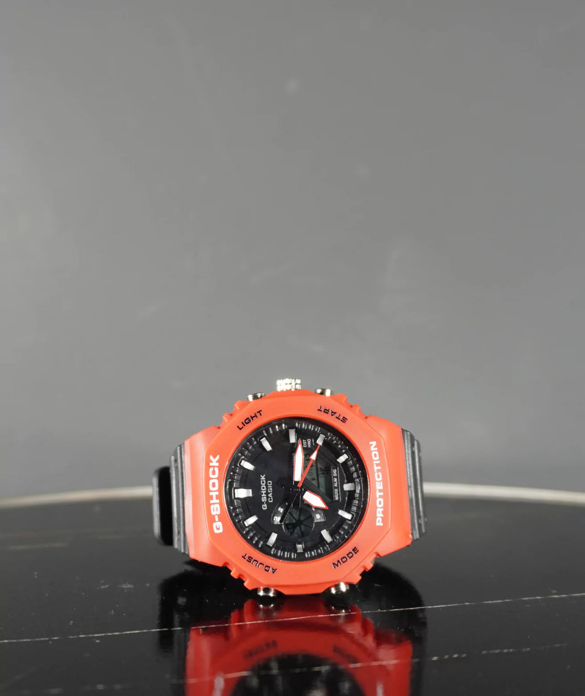 G-Shock Oak Analog-Digital Orange Watch