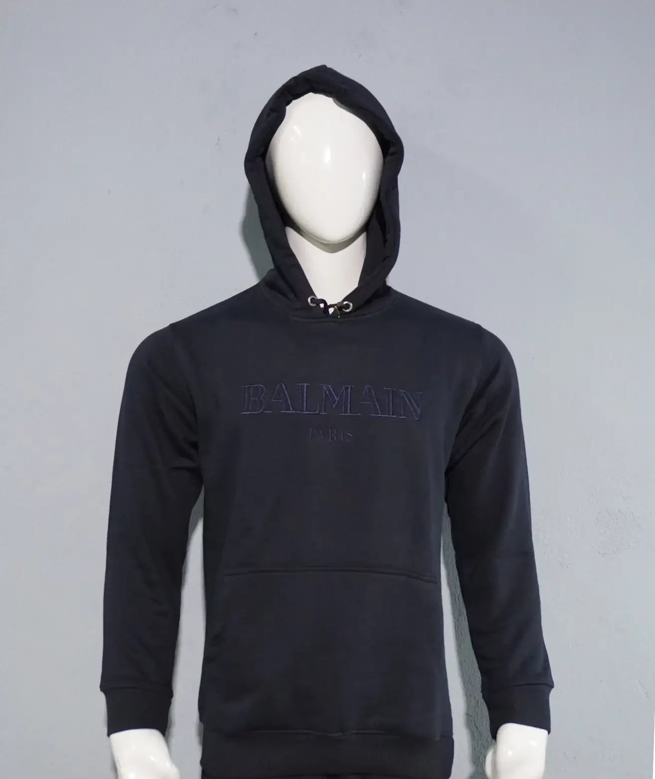 High-Quality Balmain Classic Logo Blue Tracksuit