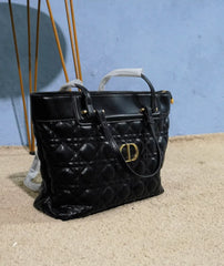 Dior Black Quilted Vintage Bag