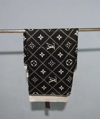 Supreme Scarf Muffler Stole LV Logo