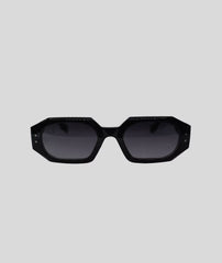 Dior Trendy Polygon Frame Sunglasses Black