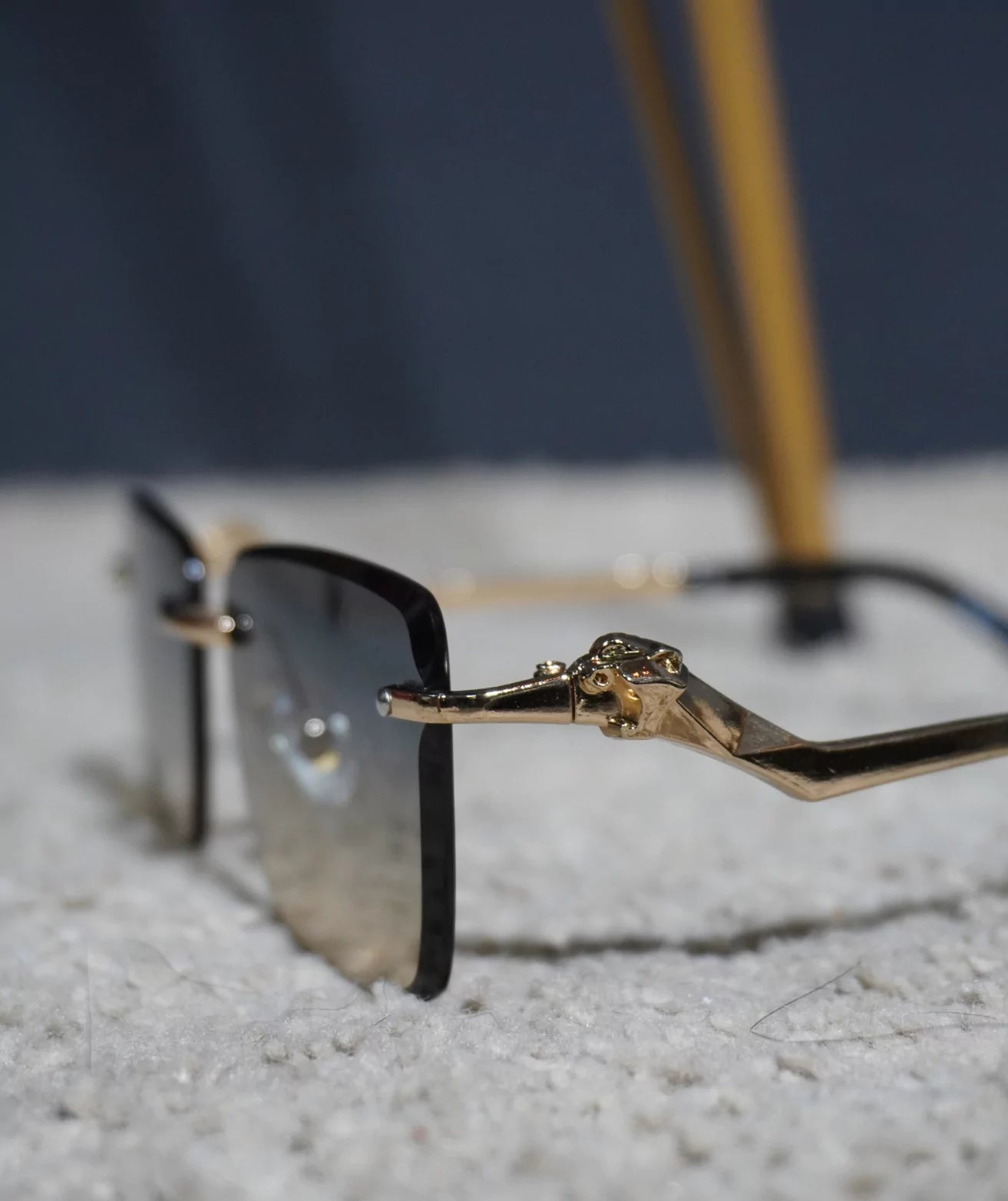 Cartier rimless glasses with diamonds sale