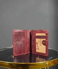 Bullhide Red Genuine Leather  Wallet