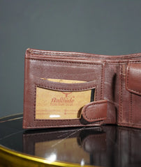 Bullhide Men's Casual Premium Leather Wallet