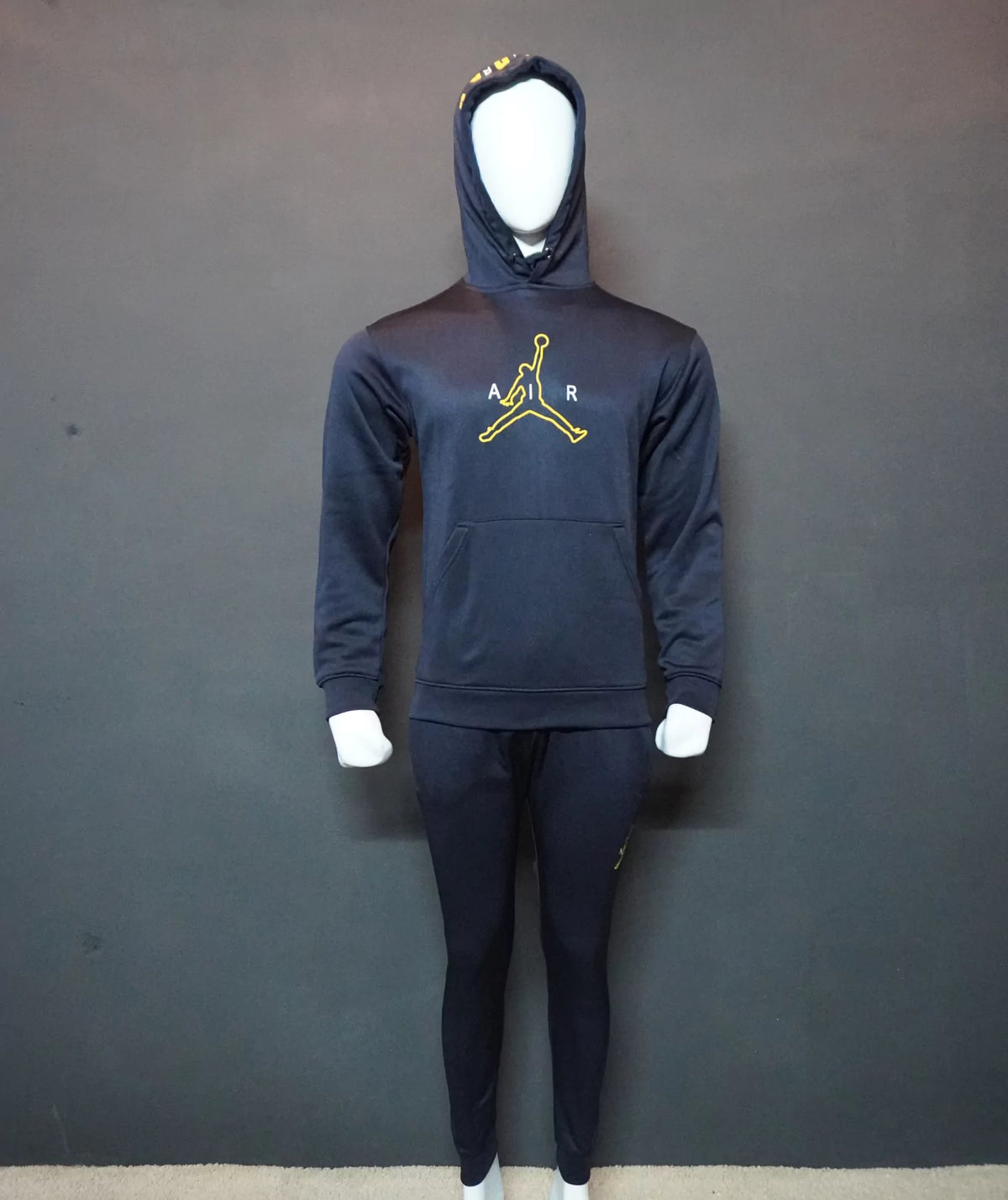 iconic Jordan Air Premium Black Tracksuits