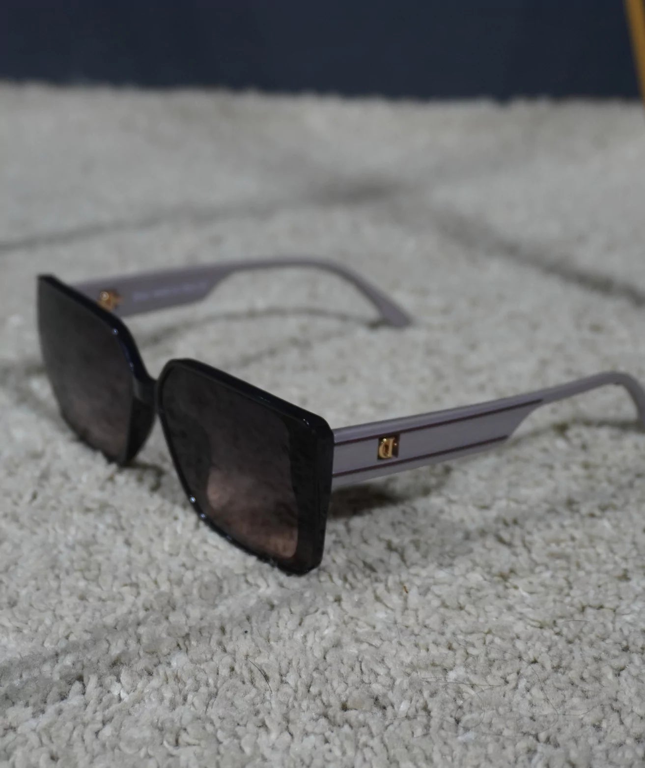 Dior Square Frame Polarized Elite Sunglasses