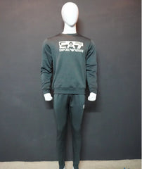 Emporio Armani EA7  Royal Train Visibility Grey Tracksuit