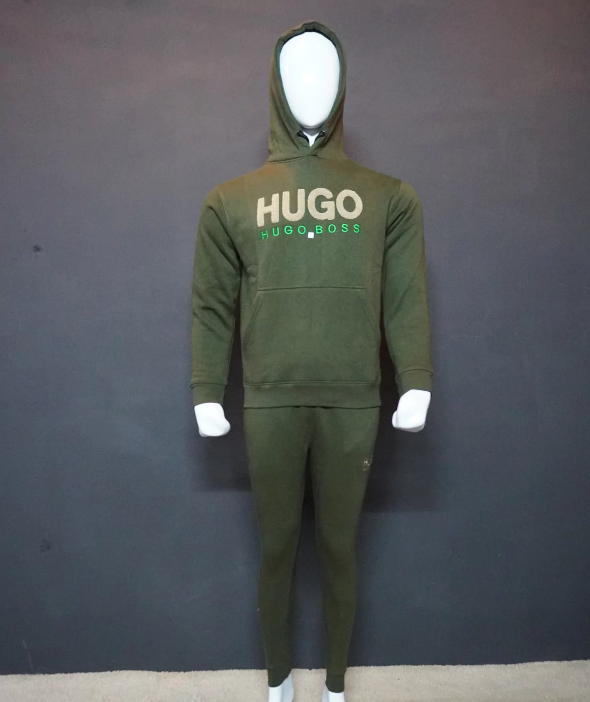 Casual Hugo Boss Green Premium Tracksuit