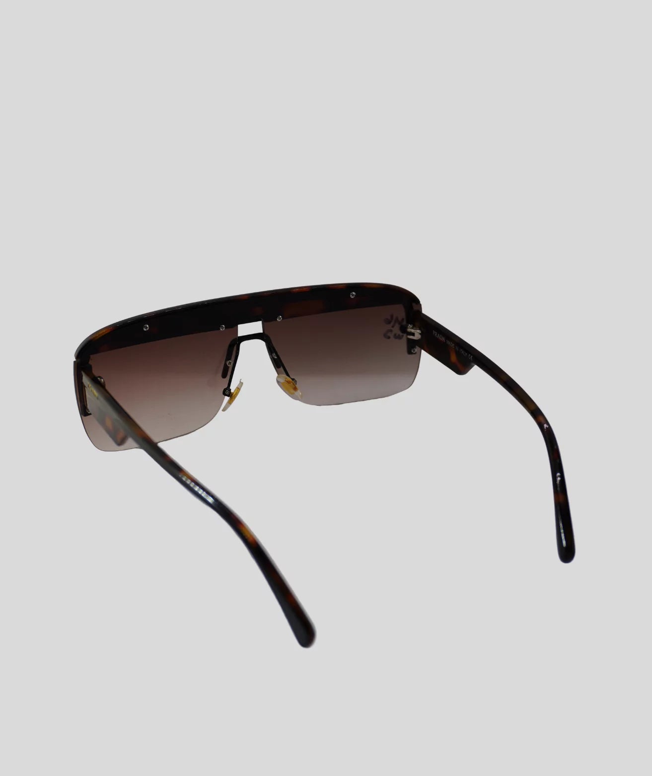 Prada Modern Shield Style Luxury Sunglasses