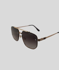 Dita Luxury Rimless Rectangle Sunglasses