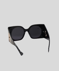 Vintage Rectangle Punk Oversized Sunglasses