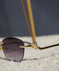 Cartier Rimless Sunglasses - Jaguar