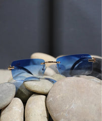 Cartier Dual Shade Luxury Sunglasses - Blue