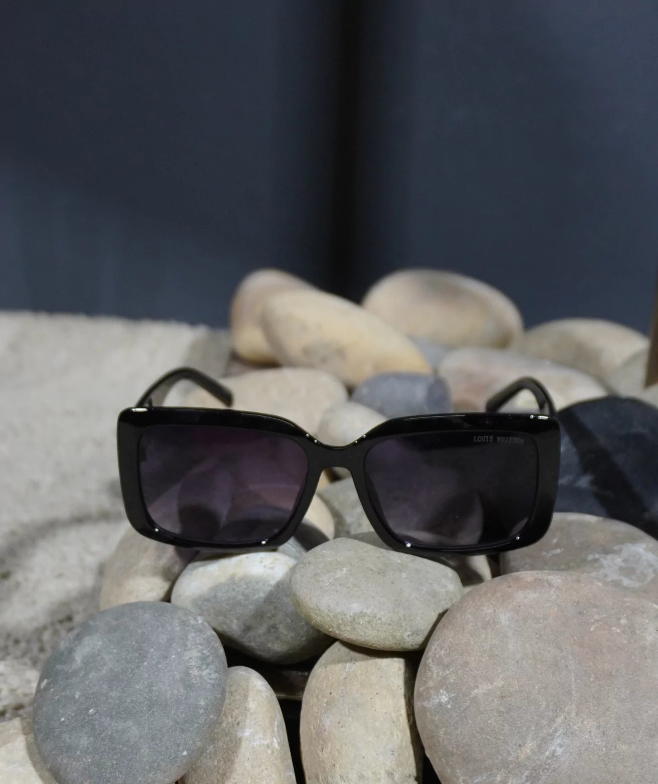 Louis Vuitton Black PM Cat Eye Sunglasses