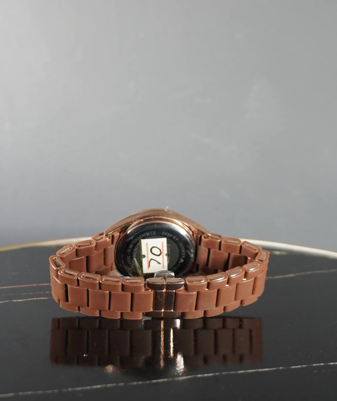 EA Brown Top-Tier Classy Watch