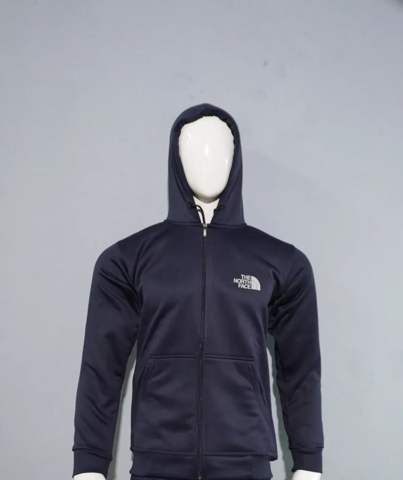 The North Face High Quality Blue Hoodie Tracksuit The Shan Store